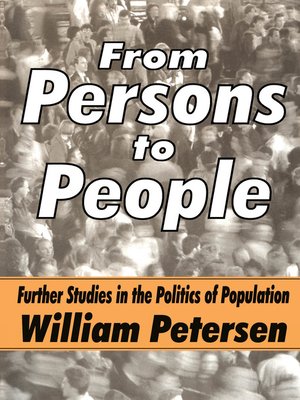 cover image of From Persons to People